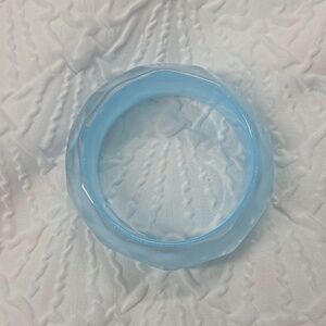 Pearlescent Light Blue Bangle